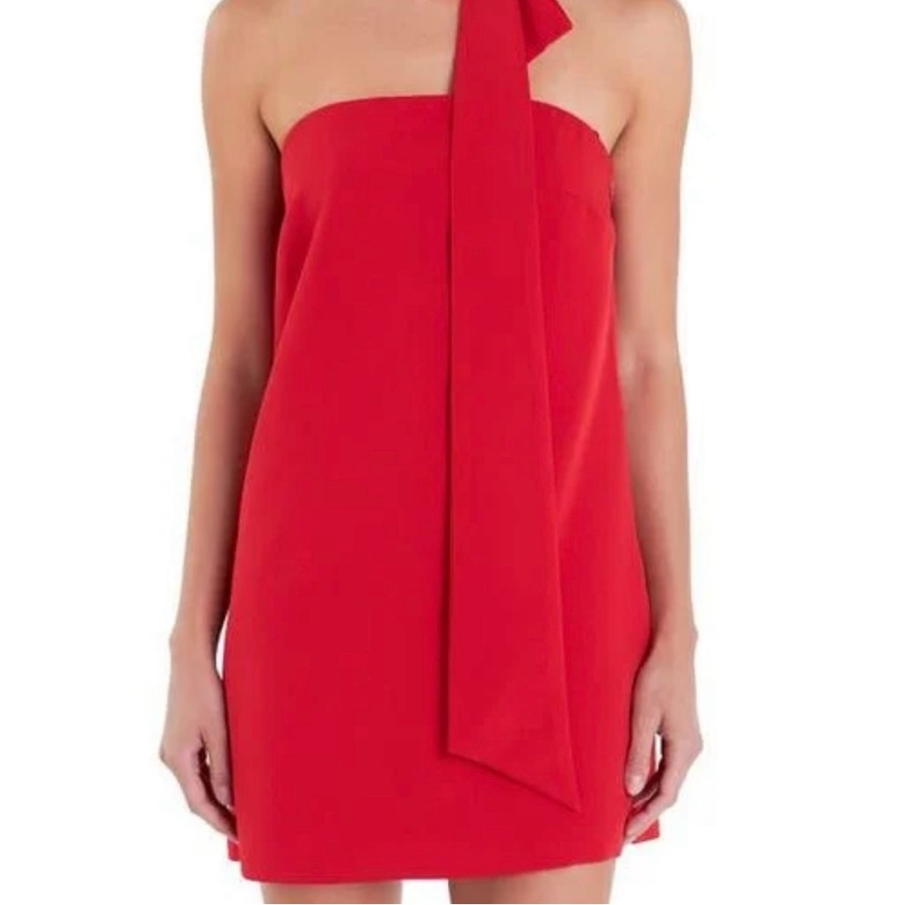 NWOT Grey Lab Red Straight Dress Size Medium